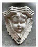 Engelen console, plateau, wit, steen, Brocante, Diversen, Kerst, Ophalen of Verzenden, Zo goed als nieuw, X, X