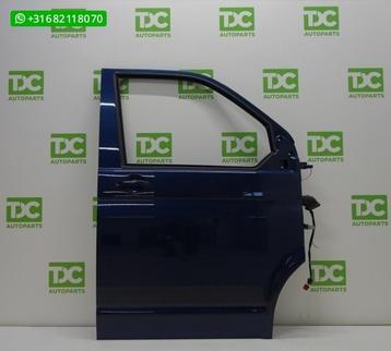 Volkswagen T5 GP ('09-'15) Voorportier rechts night blue beschikbaar voor biedingen