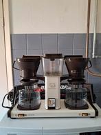 Retro vintage Douwe egberts dubbele koffiezetapparaat T 742, Witgoed en Apparatuur, Koffiezetapparaten, Ophalen of Verzenden, Zo goed als nieuw