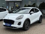 Ford Puma 1.0 EcoBoost Hybrid Titanium Airco Lmv Navi Cruise, Voorwielaandrijving, Wit, Origineel Nederlands, Bedrijf