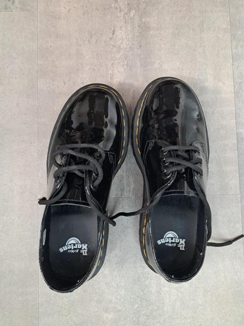 Dr. Martens schoenen 1461 quad zwart lak - 37, Kleding | Dames, Schoenen, Zo goed als nieuw, Schoenen met lage hakken, Zwart, Ophalen of Verzenden