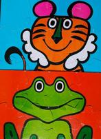 Vintage KIDDY Maxi Puzzles/illustraties Alfons van Heusden, Ophalen of Verzenden, 10 tot 50 stukjes, Gebruikt, 2 tot 4 jaar
