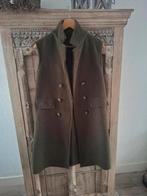 Lange teddy gilet/ bodywarmer, Ophalen of Verzenden, Zo goed als nieuw, Groen