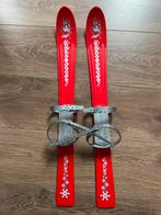 Kinder oefen ski’s, Sport en Fitness, Skiën en Langlaufen, 100 tot 140 cm, Snowboots, Zo goed als nieuw, Ophalen