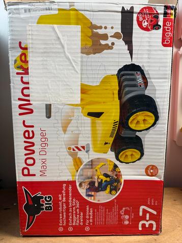 BIG Power Worker Maxi Digger - Nieuw in doos! beschikbaar voor biedingen