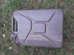 Stalen jerrycan 20 l, Ophalen of Verzenden, Gebruikt