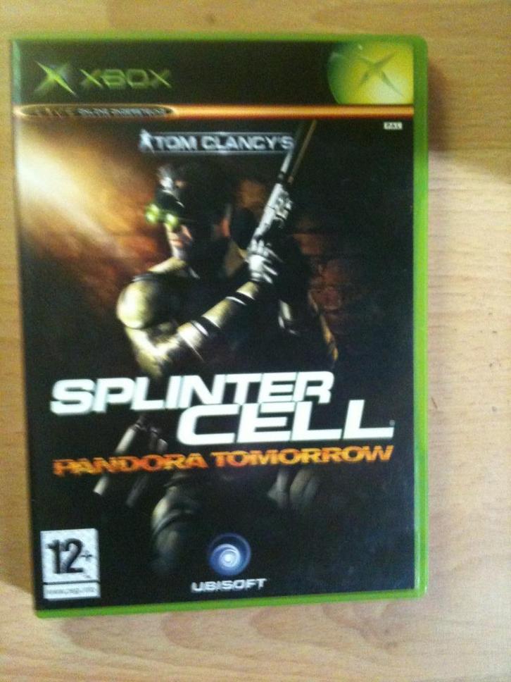 Splinter Cell Pandora Tomorrow voor de XBOX, Spelcomputers en Games, Games | Xbox Original, Zo goed als nieuw, Avontuur en Actie