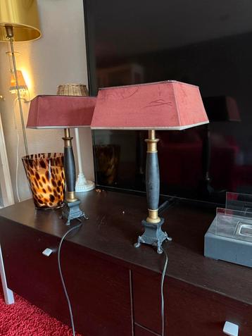 Vintage Tafellampen Set beschikbaar voor biedingen