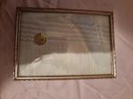 Oud fotolijstje bolglas Jayden, Audio, Tv en Foto, Fotografie | Fotolijsten, Ophalen of Verzenden