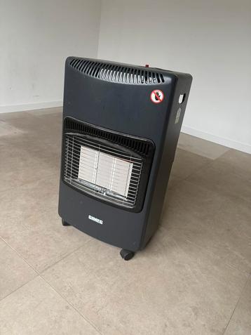 Kachel heather gas camping verwarming met wielen rijbaar beschikbaar voor biedingen