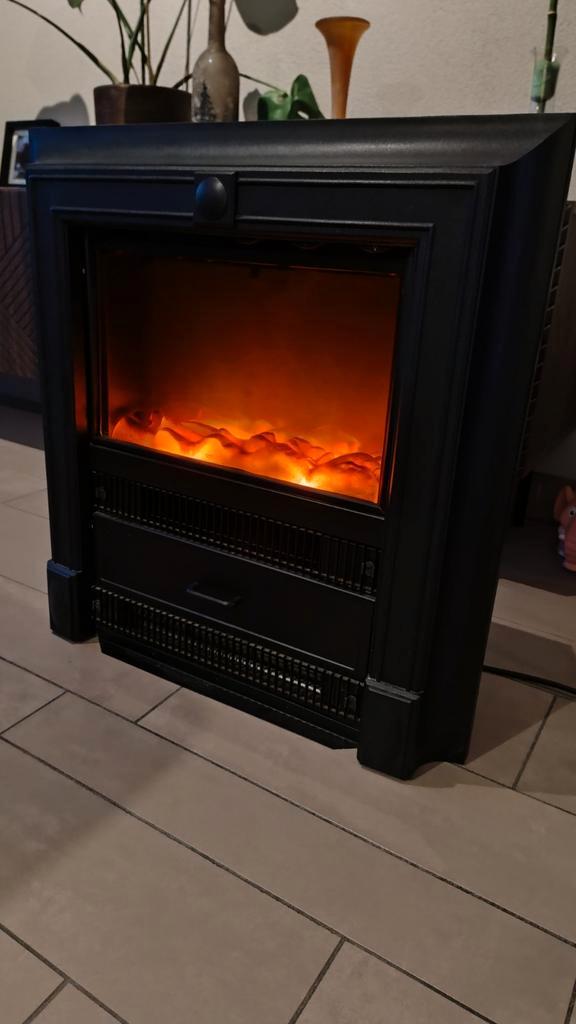 Elektrische kachel - Sfeervolle warmte voor thuis, Huis en Inrichting, Kachels, Gebruikt, Vrijstaand, Overige soorten, Elektrisch