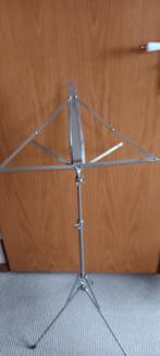 muziekstandaard, Ophalen of Verzenden, Gebruikt, Muziekstandaard, Klarinet