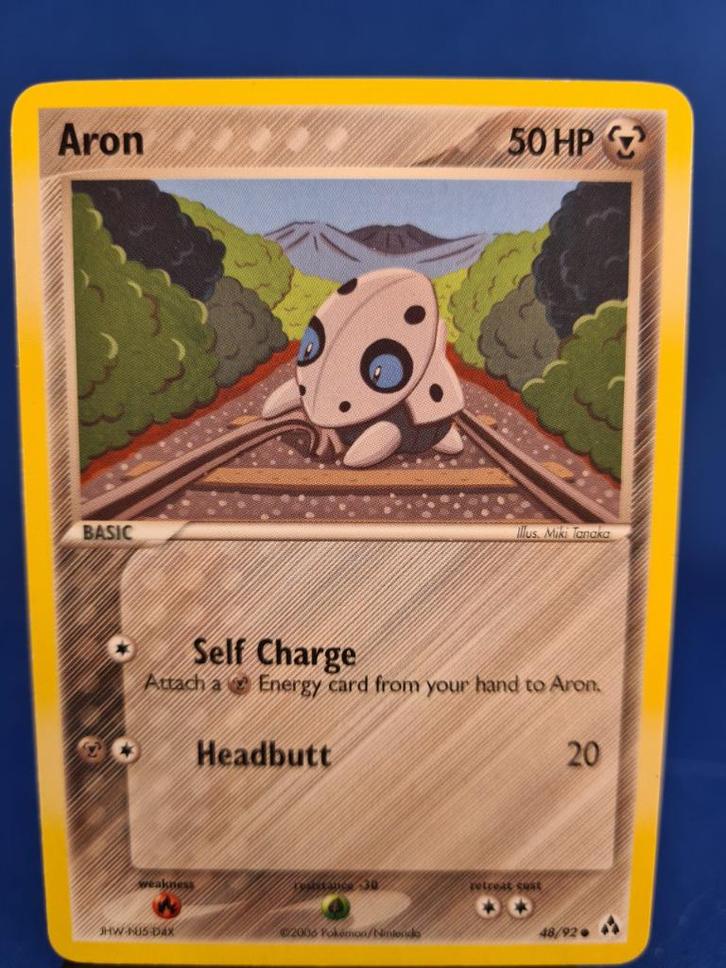 Aron 48/92 - Legend Maker, Hobby en Vrije tijd, Verzamelkaartspellen | Pokémon, Gebruikt, Verzenden