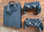 PS4 Slim 500GB + 2 Controllers, Met 2 controllers, Ophalen of Verzenden, Slim, 500 GB