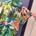 Desigual nieuw shirt / crop overslag top kleurrijk XL 41663, Kleding | Dames, Tops, Overige kleuren, ., Maat 46/48 (XL) of groter