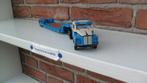 N.Z.G.  Scania  met   oplegger  van  Redder  uit  Staphorst., Hobby en Vrije tijd, Modelauto's | 1:50, Ophalen of Verzenden, Nieuw