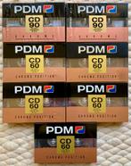 NOS PDM CD60 CD90 NIEUW cassettebandjes CD-60 CD-90 CD 60 90, Cd's en Dvd's, Cassettebandjes, 2 t/m 25 bandjes, PDM, Ophalen of Verzenden