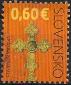 Slowakije 2010 mi.628 CULTUREEL ERFGOED KRUIS nom. € 0,60, Verzenden, Overige landen, Gestempeld