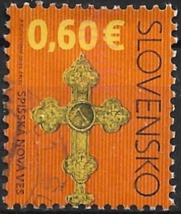 Slowakije 2010 mi.628 CULTUREEL ERFGOED KRUIS nom. € 0,60 beschikbaar voor biedingen