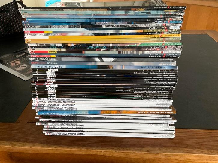 Foto Tijdschriften Collectie, Boeken, Tijdschriften en Kranten, Gelezen, Overige typen, Ophalen of Verzenden