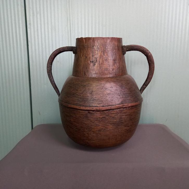 Schitterende antieke koperen amfoor, Antiek en Kunst, Antiek | Woonaccessoires, Ophalen of Verzenden