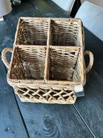 Riviera maison mand, Huis en Inrichting, Woonaccessoires | Schalen en Manden, Gebruikt, Mand, Vierkant, Ophalen of Verzenden