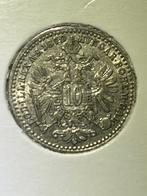 Oostenrijk, zilveren 10 Kreuzer 1870, Zilver, Oostenrijk, Losse munt, Verzenden
