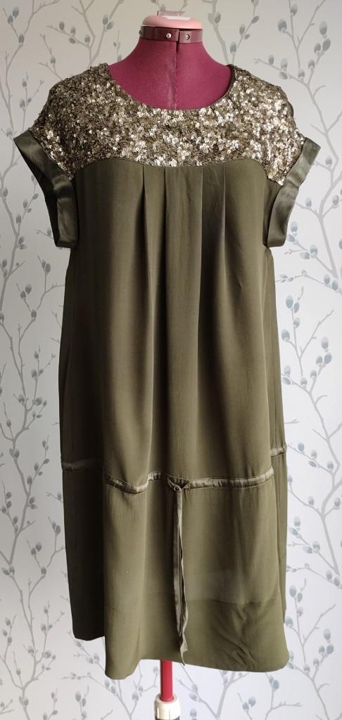 DAY BIRGER et MIKKELSEN Groen(Feest-) Jurkje/ Tuniek maat 40, Kleding | Dames, Jurken, Zo goed als nieuw, Maat 38/40 (M), Groen