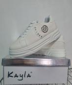 Witte Kayla Dames Sneakers - Nieuw in Doos!, Kleding | Dames, Schoenen, Wit, Nieuw, Ophalen of Verzenden, Sneakers of Gympen