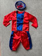 Pietenpakje blauw / rood, Kinderen en Baby's, Ophalen of Verzenden, Zo goed als nieuw, 110 t/m 116, Jongen of Meisje