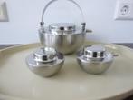 rvs theeset, modern design, geen merk, in nieuwstaat, Overige materialen, Verzenden, Overige typen, Zo goed als nieuw
