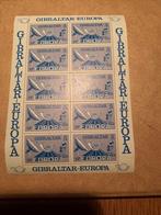 3 postfris velletjes postzegels Gibraltar Europa thema, Verzenden, Postfris, Overige thema's