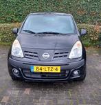 Nissan Pixo 1.0 50KW 5D 2010 Zwart 2010 apk 07-2026, Auto's, Nissan, Voorwielaandrijving, Stof, 4 stoelen, Origineel Nederlands