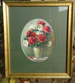 Nico van Rijn (1887-1962)?? Bloemstilleven met rozen, oliev., Antiek en Kunst, Kunst | Schilderijen | Klassiek, Ophalen of Verzenden