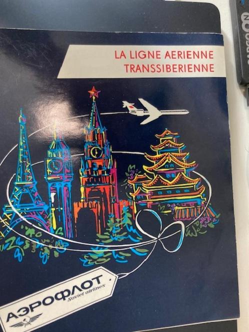 luchtvaart Aeroflot brochure 1970, Verzamelen, Luchtvaart en Vliegtuigspotten, Gebruikt, Boek of Tijdschrift, Verzenden