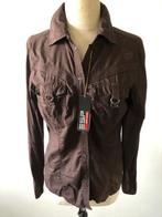 Esprit dun katoenen country style blouse - S - new!, Maat 38/40 (M), Bruin, Nieuw, Ophalen of Verzenden