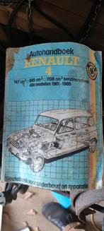 Renault4 Renault 4 handboek en remschoenen, Ophalen of Verzenden