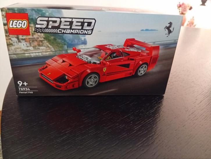 LEGO 76934 Speed Champions Ferrari F40, Kinderen en Baby's, Speelgoed | Duplo en Lego, Ophalen of Verzenden