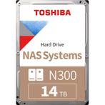 Toshiba N300 14TB NAS harde schijven 4x, Computers en Software, Harde schijven, Ophalen, Intern, Server, 14TB