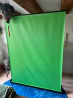 Green screen in handige koffer, Audio, Tv en Foto, Fotografie | Fotostudio en Toebehoren, Ophalen, Zo goed als nieuw, Achtergrond