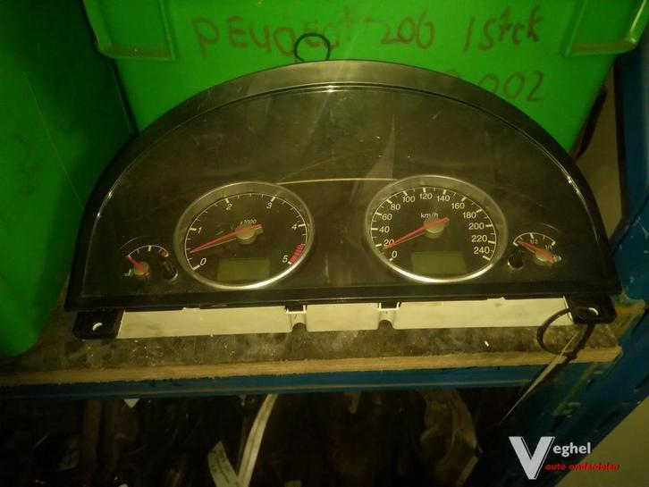 Ford Mondeo km teller klok diesel en benzine 2002 tm 2007, Auto-onderdelen, Dashboard en Schakelaars, Gebruikt, Ophalen of Verzenden