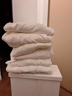 6 Witte Hoeslakens Wieg/Reiswieg 75x100, Ophalen of Verzenden, Wit