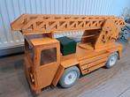 Houten Brandweerauto met uitschuifbare ladder, Ophalen, Zo goed als nieuw
