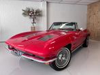 Chevrolet CORVETTE C2, CABRIOLET, 1963, TOP STAAT, HARDTOP,, Auto's, Achterwielaandrijving, Cabriolet, 340 pk, Leder