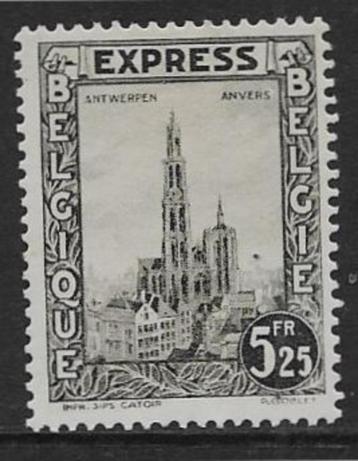België 1929    Express   270   (Plakkerrest) beschikbaar voor biedingen