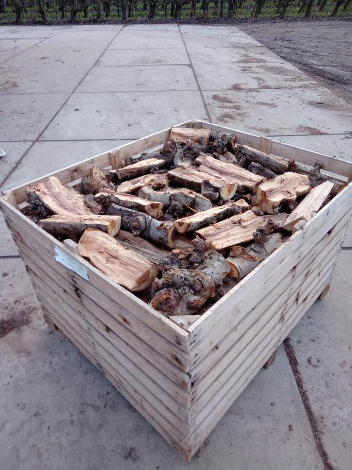 Droog appelhout perenhout en berkenhout haardhout, Tuin en Terras, Haardhout, Minder dan 3 m³, Ophalen of Verzenden