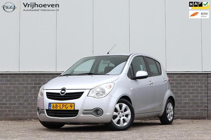 Opel Agila 1.2 Edition Automaat 1e eig NL Auto, Auto's, Opel, Bedrijf, Te koop, Agila, ABS, Airbags, Airconditioning, Boordcomputer