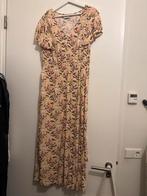 Femme9 Maxi Jurk Bloemenprint - Maat XL, Kleding | Dames, Beige, Maat 46/48 (XL) of groter, Ophalen of Verzenden, Zo goed als nieuw