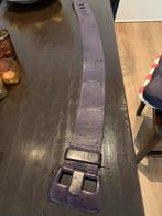 Paarse Imitatie Leren Riem, Kleding | Dames, Riemen en Ceinturen, Overige kleuren, 5 cm of meer, 90 tot 100 cm, Tailleriem