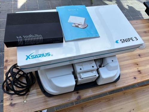 XSarius Snipe3 met MegaSat Smart tv en ophangsysteem, Caravans en Kamperen, Caravan accessoires, Gebruikt, Ophalen of Verzenden
